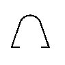 Rounded trapezoid