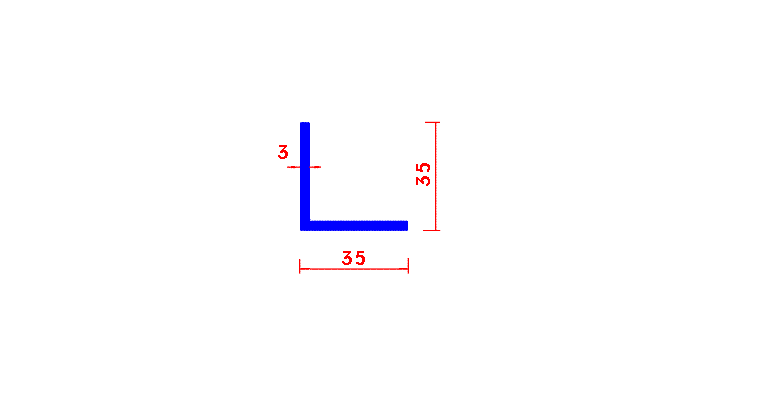 Angle  35*35*3