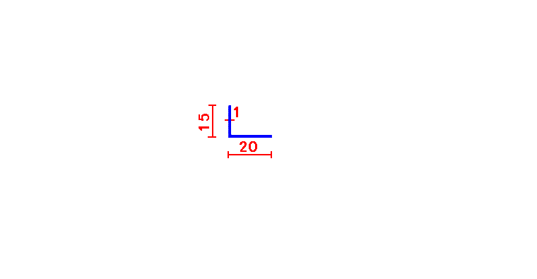 זוית 1.2*15*20
