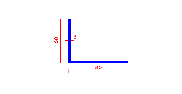 זוית 3*60*80