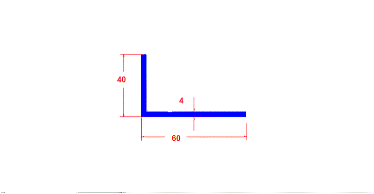 זוית 60*40*4