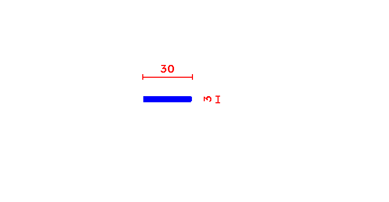 שטוח 3*30