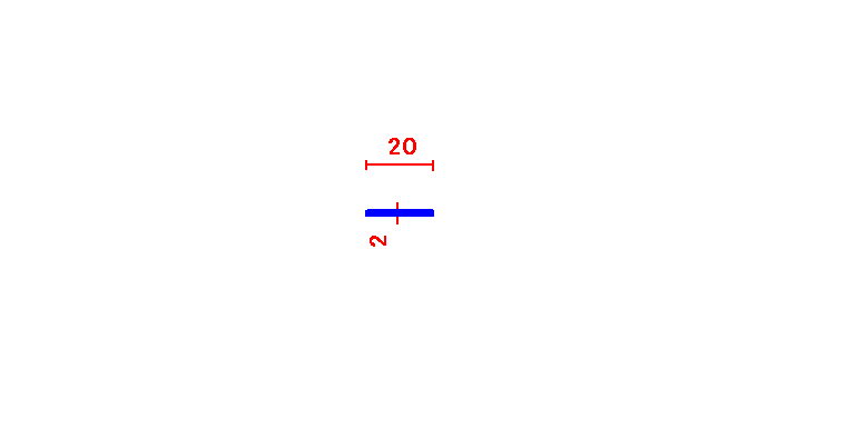 שטוח 2*20