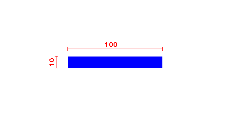 שטוח 10*100