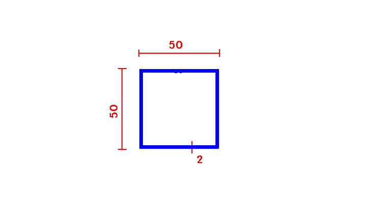 Square Tube 50*2