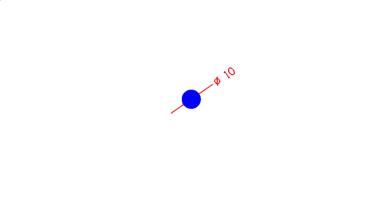עגול מלא D=10