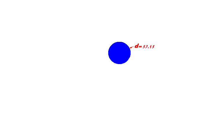 עגול  מלא D=56.95