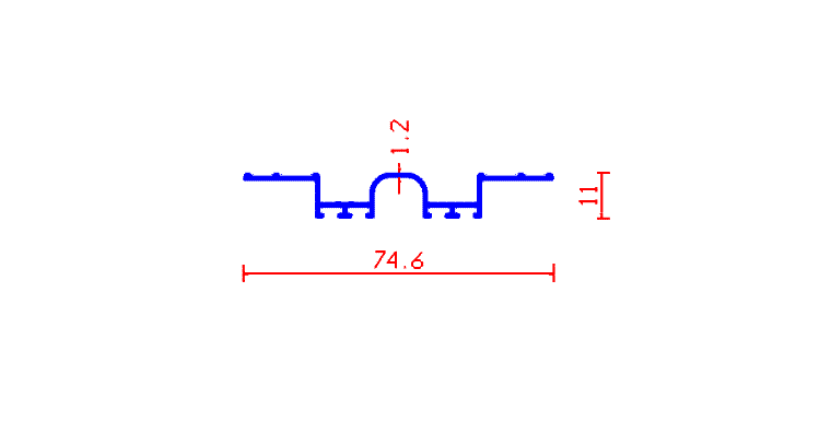 Stool profile for frames