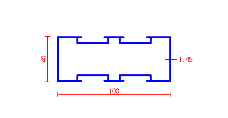 עמוד 40*100