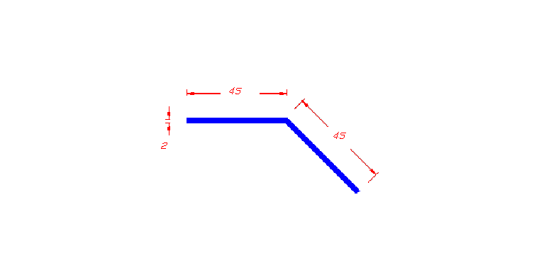 זוית 135 deg
