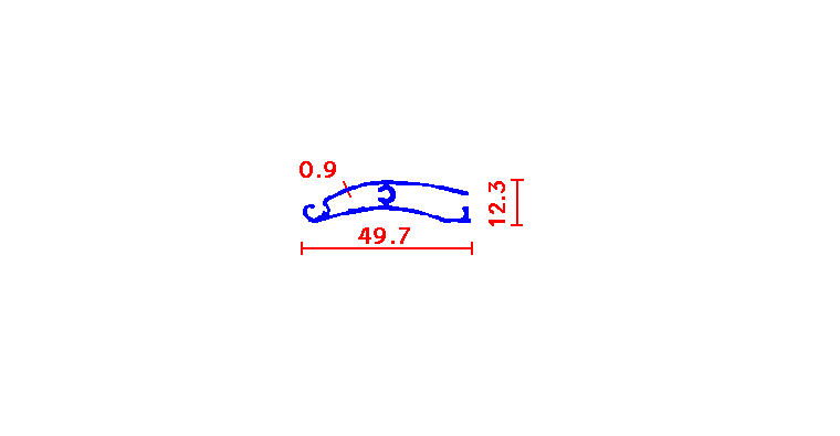 שלב תריס חן מידי 47 ממ