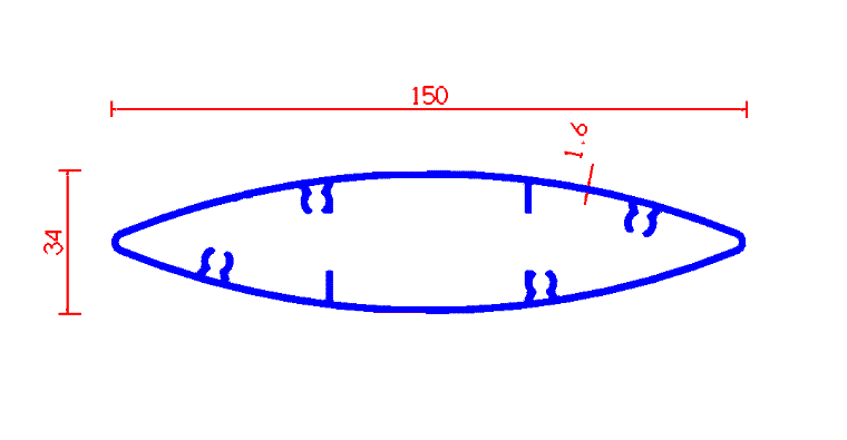 כנף הצללה 150  – לקשרי