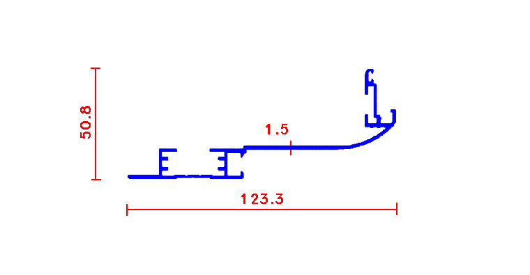 ארגז תריס מעוגל 65 לסרגל P