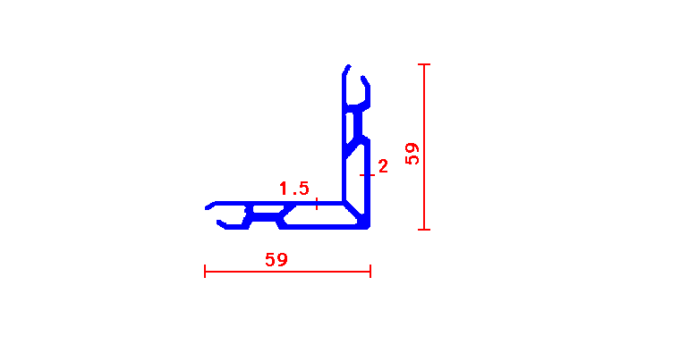 פינה 59*59