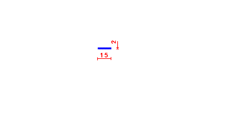 שטוח 2*15