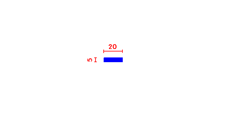 שטוח 5*20