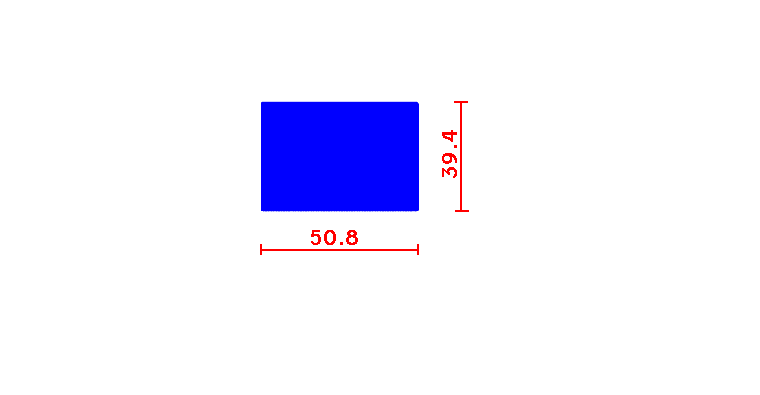 שטוח 34.9*50.8