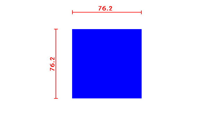 שטוח 76.2*76.2