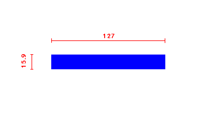 Flat bar 127*15.9