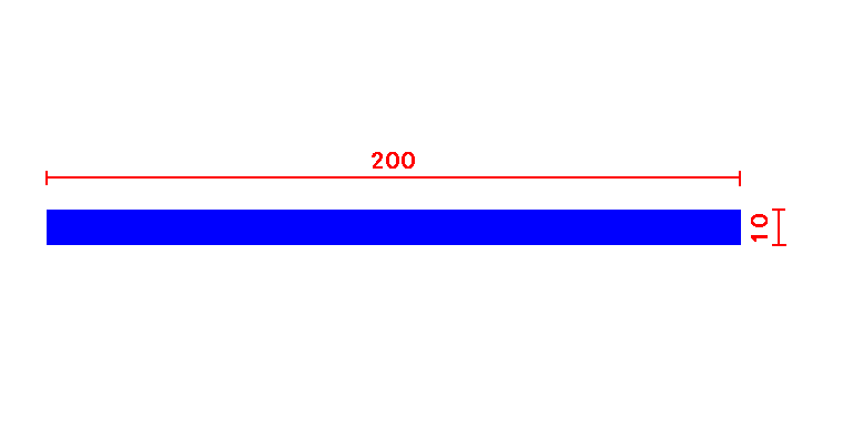 שטוח 10*200