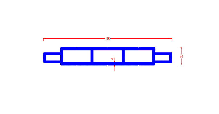 משקוף עיוור TH + BI