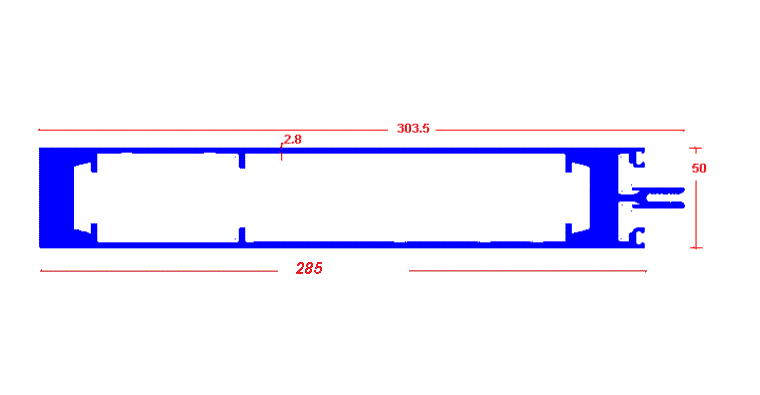 עמוד  285 לקיר מסך (50)