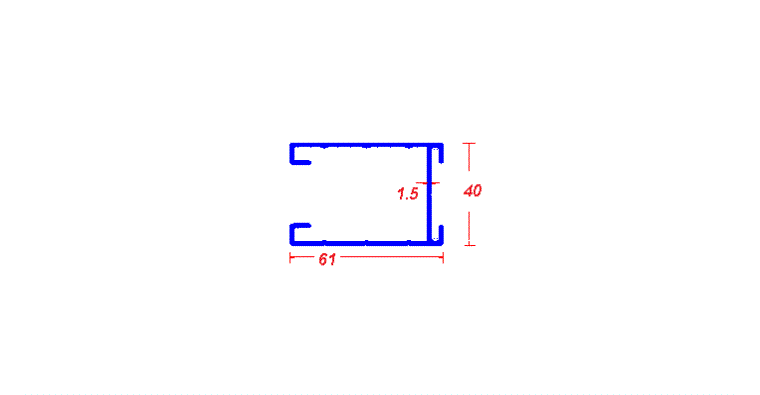 מכסה עליון לגדר 61X40