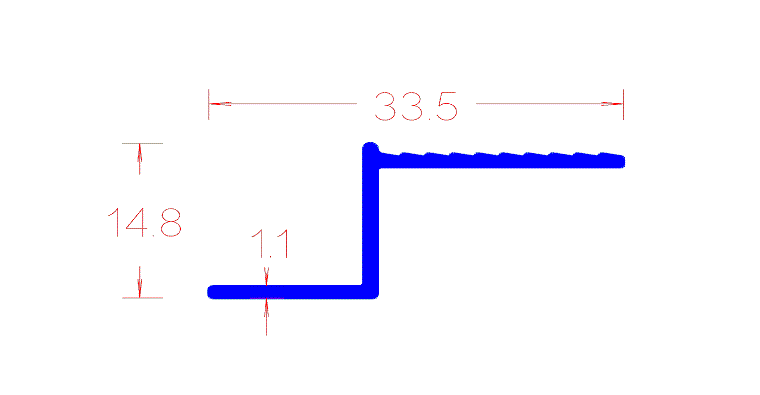 Z ניתוק לגבס STR 12.5 ממ