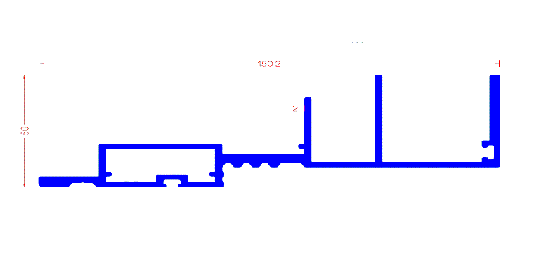 תת-מסגרת  150 ל HPL